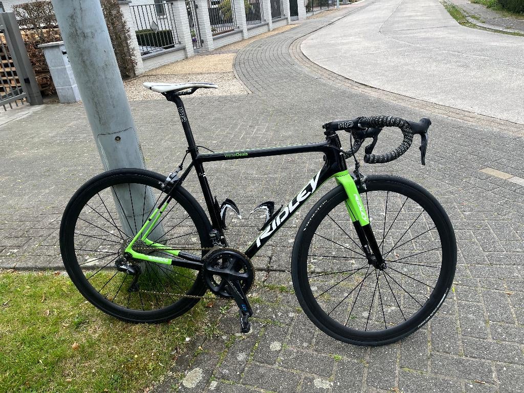 Ridley racefiets ultegra di2 powermeter, 28 inch, Gebruikt, Carbon, 49 tot 53 cm