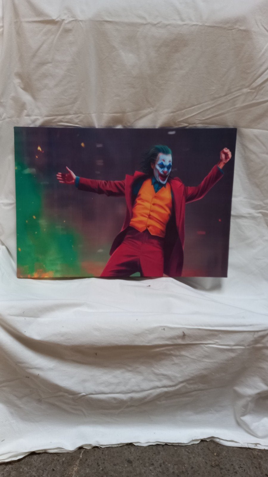 canvas met verlichting, Comme neuf, Enlèvement, 50 à 75 cm, Autres types
