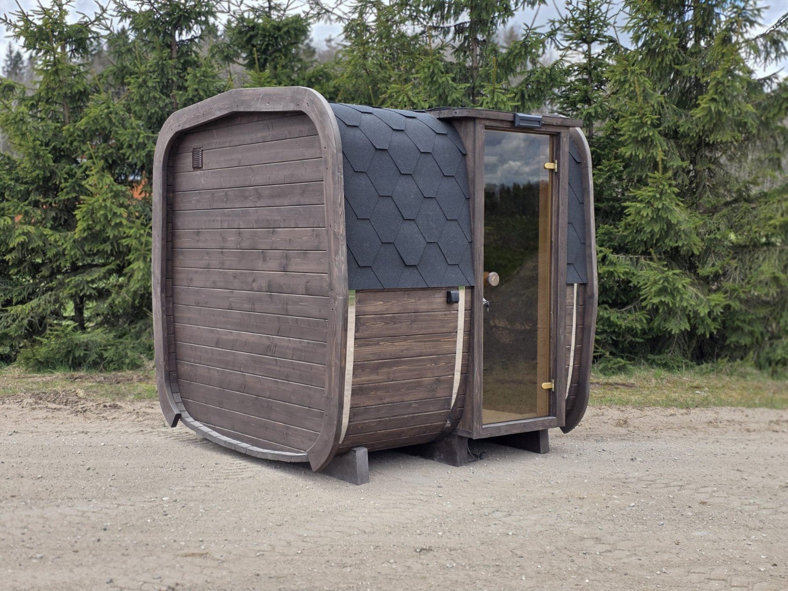 Livraison et installation gratuites du sauna 2M Cube, Enlèvement ou Envoi