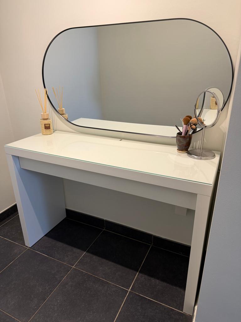 Kaptafel met spiegel, Huis en Inrichting, Ophalen, Zo goed als nieuw