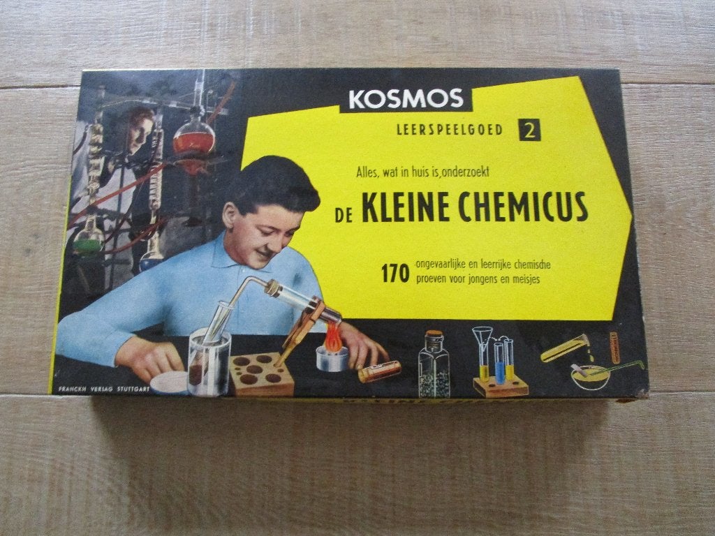 speeldoos de kleine chemicus, Kinderen en Baby's, Ophalen of Verzenden, Zo goed als nieuw, Ontdekken