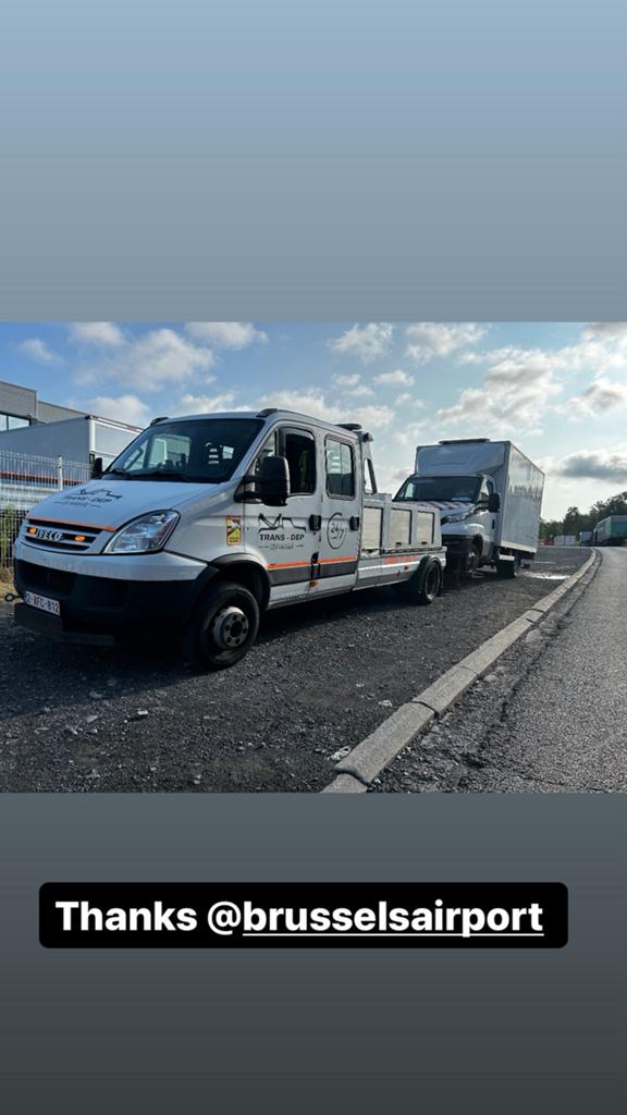 Dépanneuse Takelwagen Iveco a vendre, Enlèvement ou Envoi