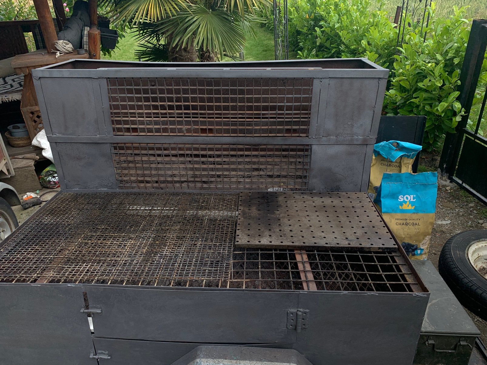 Location remorque barbecue pour votre événement, Enlèvement ou Envoi, Comme neuf