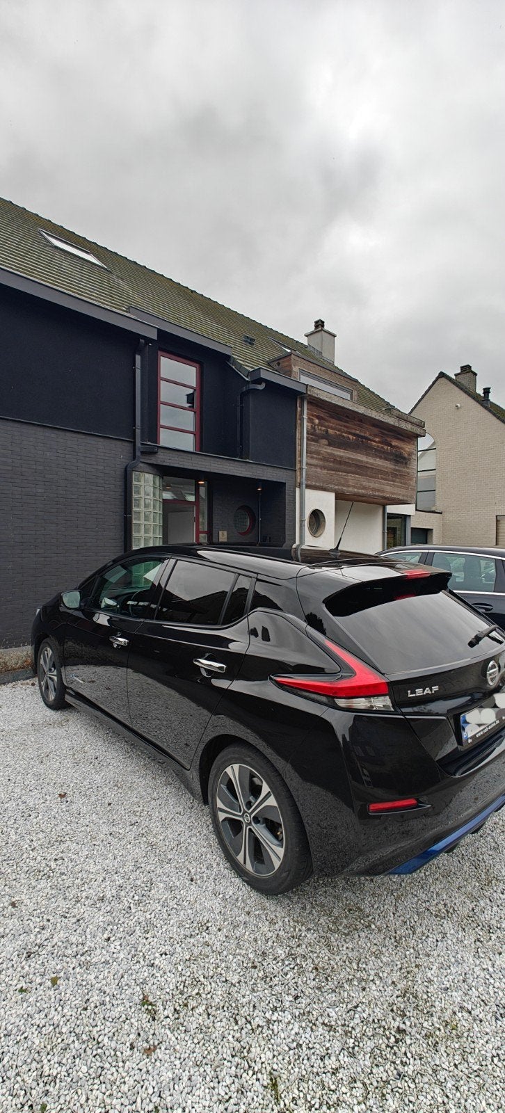 Nissan leaf 2018.   55.000 km. 40 KW, Autos, Achat, Ordinateur de bord, Noir, 5 portes