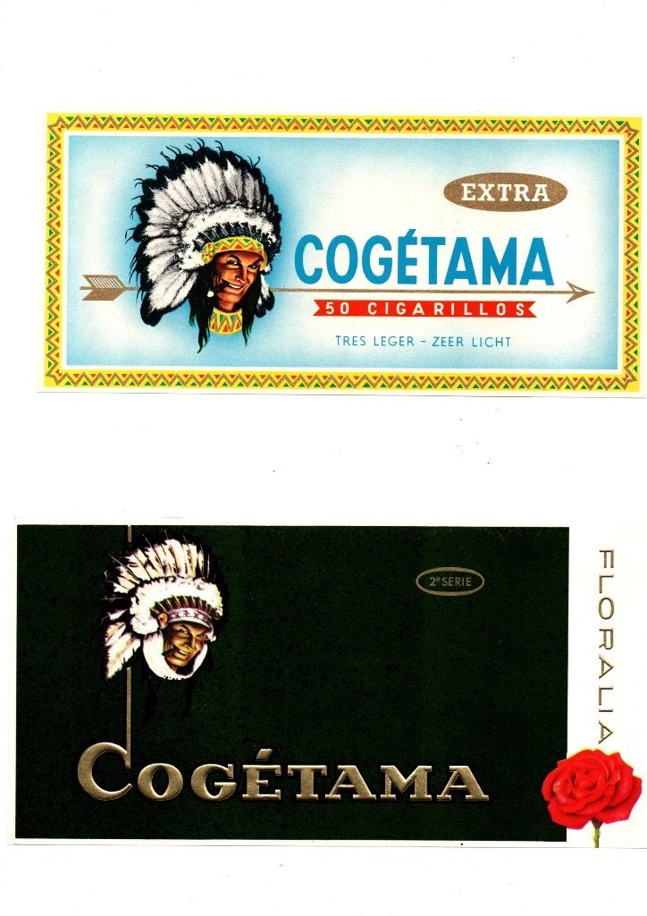 SIGAREN ETIKETTEN COGETAMA, Ophalen of Verzenden, Nieuw, Overige typen