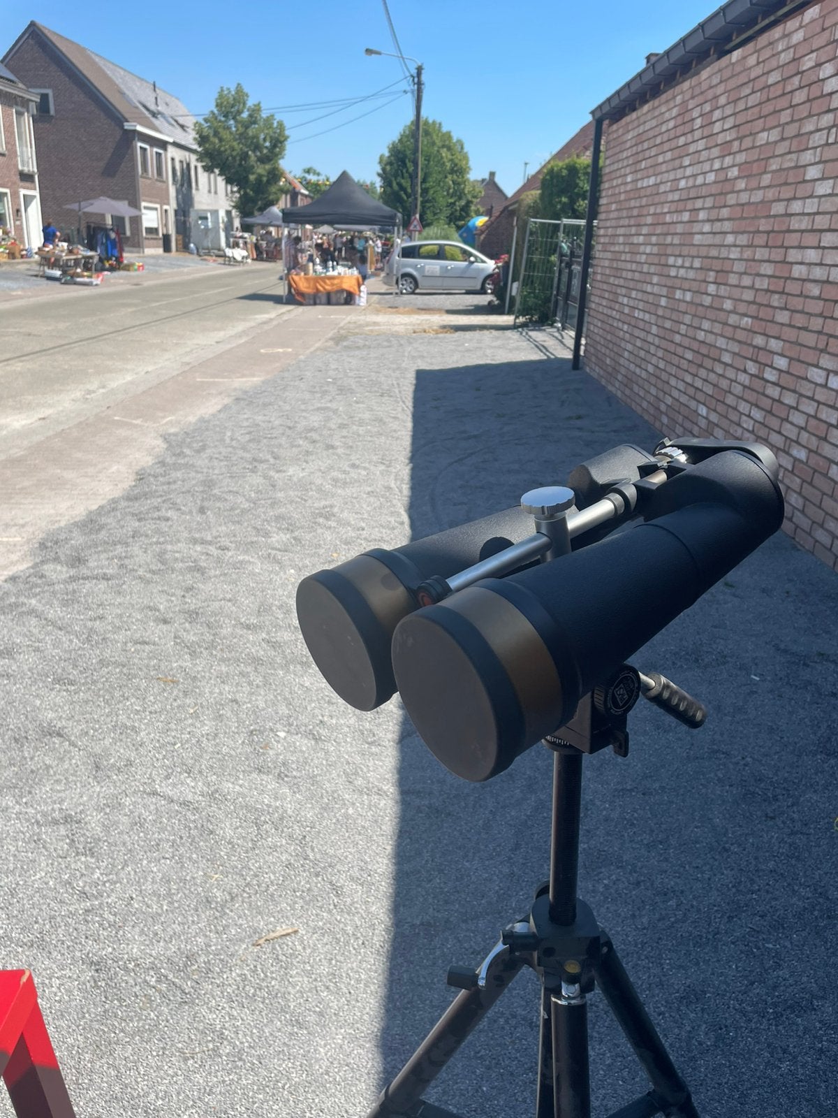 Verrekijker op statief, Audio, Tv en Foto, Ophalen, Zo goed als nieuw