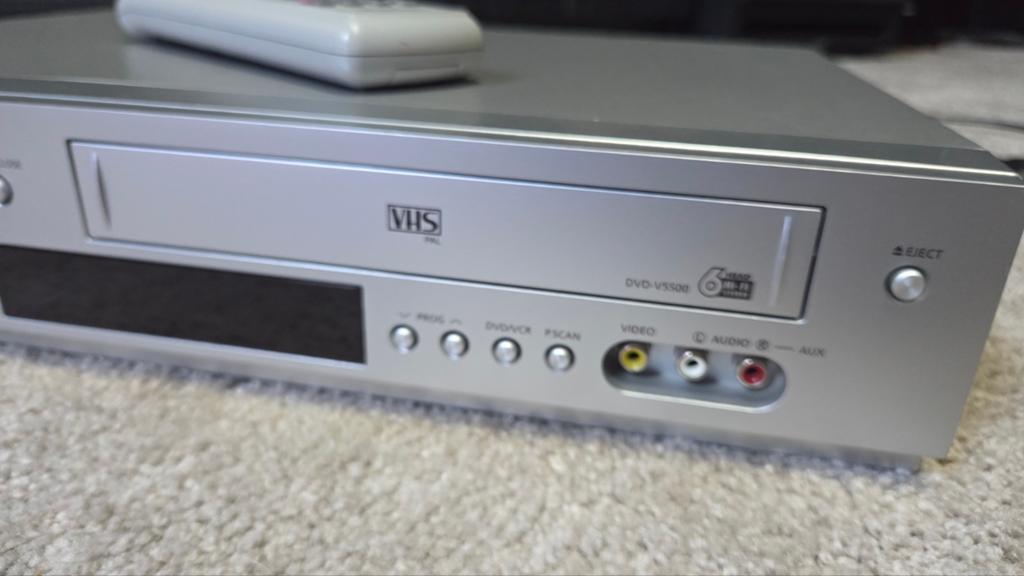 Samsung DVD-V5500 VCR Dvd combi - *lees beschrijving, Ophalen of Verzenden, Gebruikt, VHS-speler of -recorder