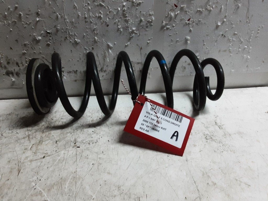 RESSORT DE SUSPENSION ARRIERE Volkswagen Golf V (1K1), Volkswagen, Volkswagen AG, Utilisé, Kundenbetreuung@volkswagen.de