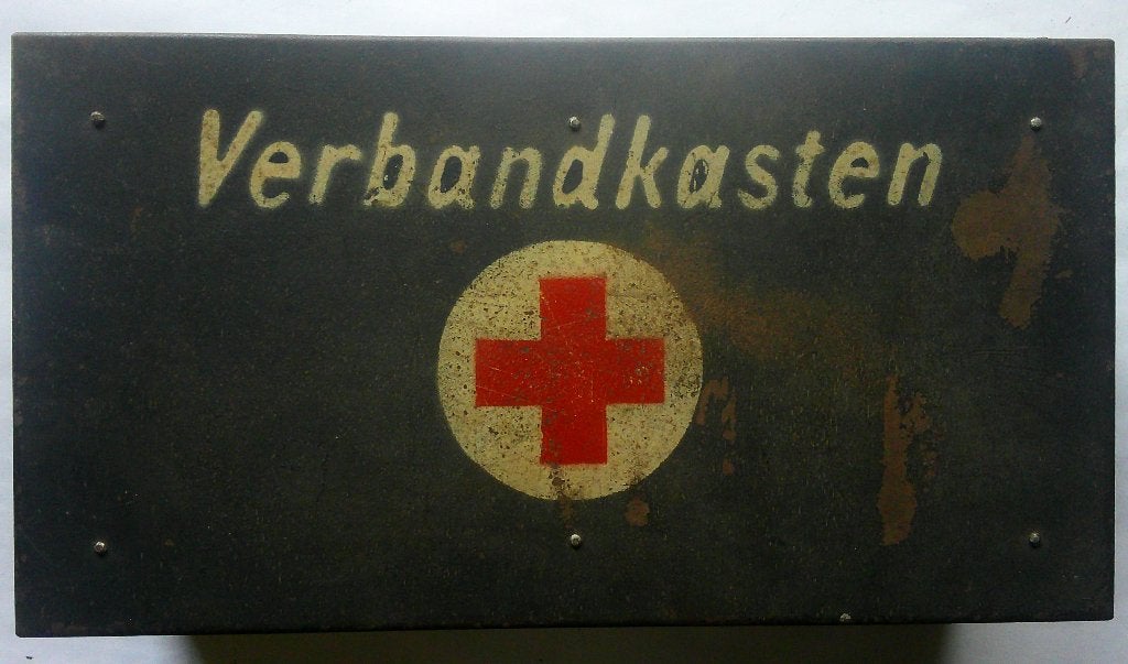 Boîte allemande de premiers soins Wehrmacht en Feldgrau 1942, Envoi, Armée de terre, Autres types