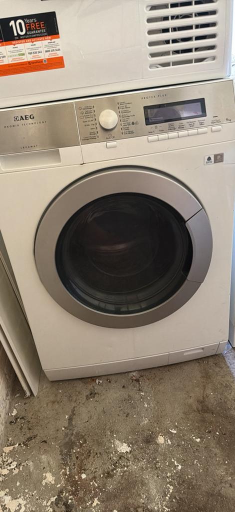 AEG wasmachine, 8 à 10 kg, Enlèvement, Utilisé