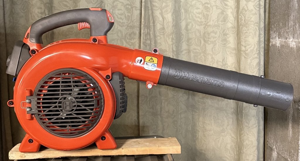 Husqvarna 125 BVX Bladblazer en zuiger, Tuin en Terras, Ophalen, Benzine, Met opvangzak, Handgedragen