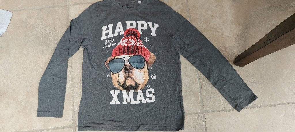 Stoere longsleeve mt 152, Kinderen en Baby's, Gebruikt, JBC, Ophalen of Verzenden, Shirt of Longsleeve