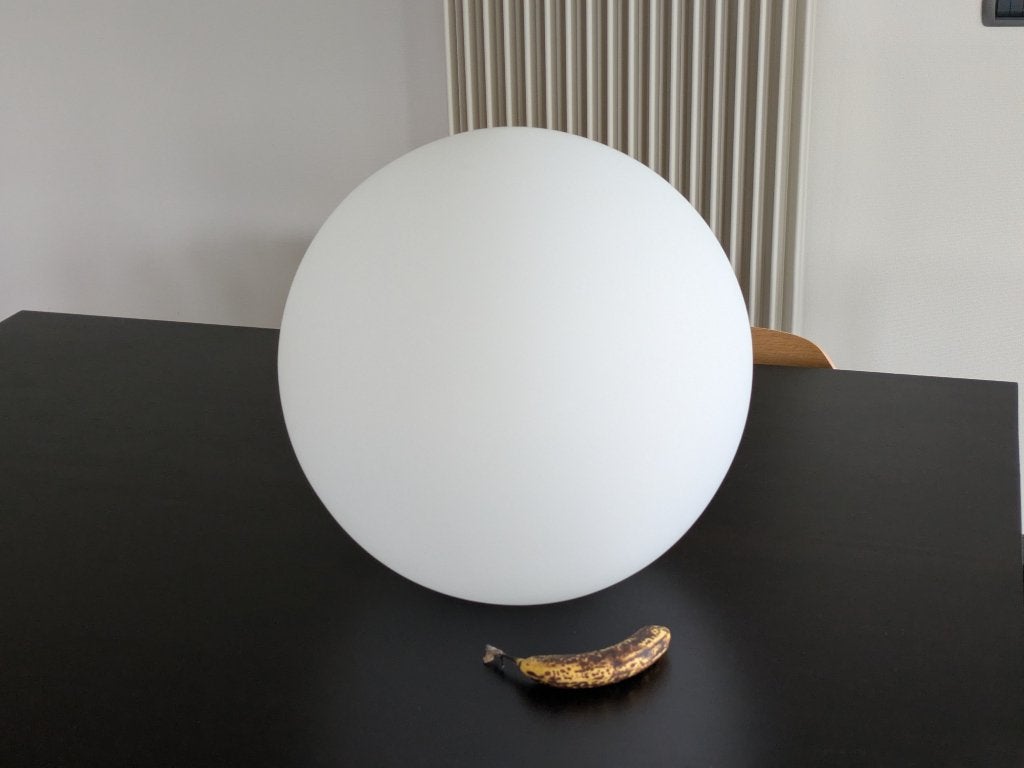 Glazen bollen 50cm Ideal Lux Mapa SP1, Huis en Inrichting, Ophalen, Nieuw, Glas