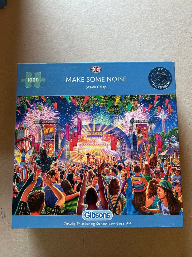 Puzzel Gibsons 1000 pc, Ophalen of Verzenden, 500 t/m 1500 stukjes, Gebruikt, Legpuzzel