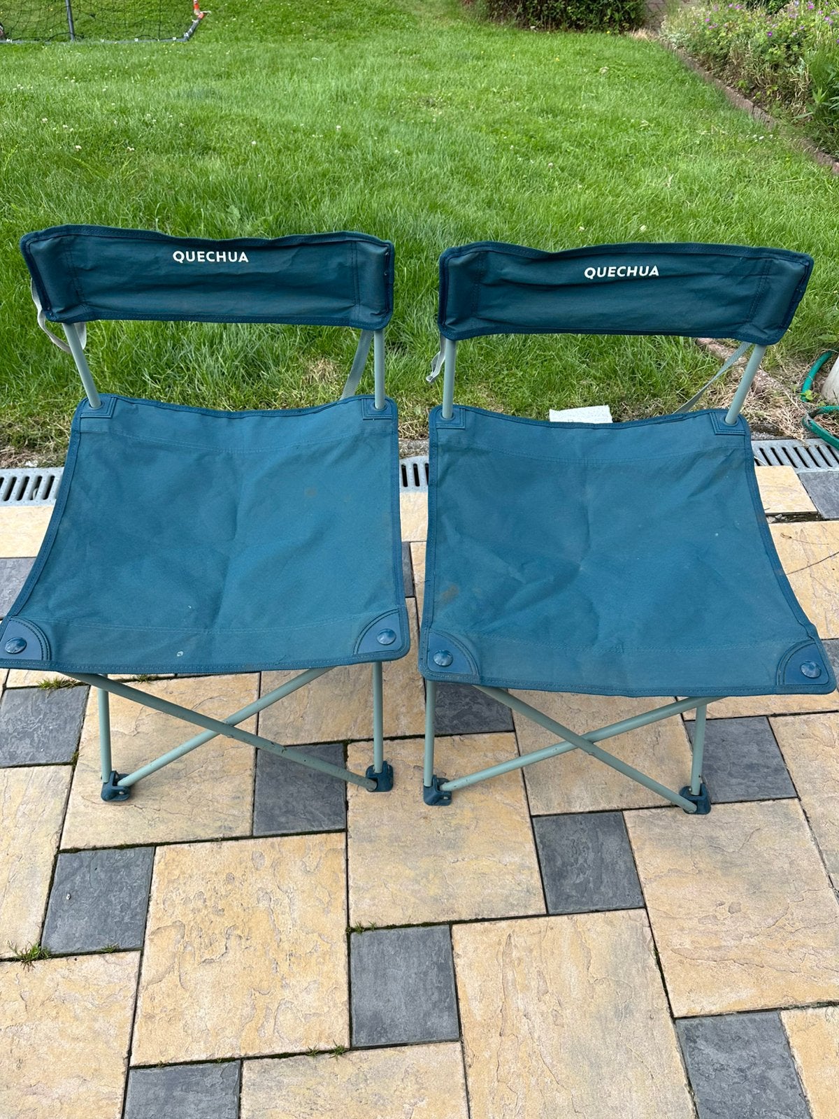 Chaises de camping Décathlon, Ophalen, Gebruikt