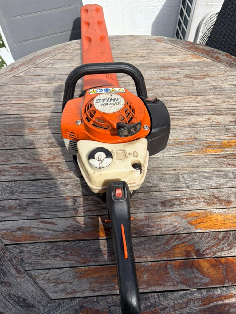 Stihl hs 82 t, Tuin en Terras, Ophalen, Zo goed als nieuw