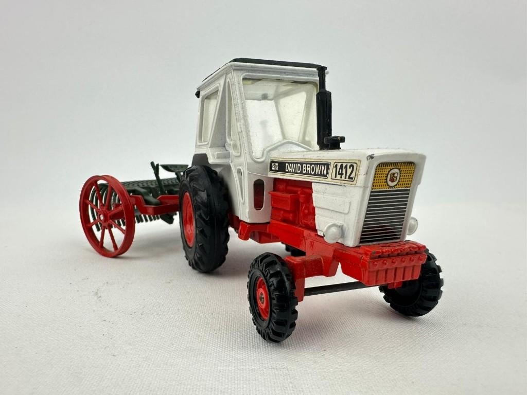 Corgi Toys David Brown 1412 Tractor + Siku, Verzenden, Zo goed als nieuw, Auto's
