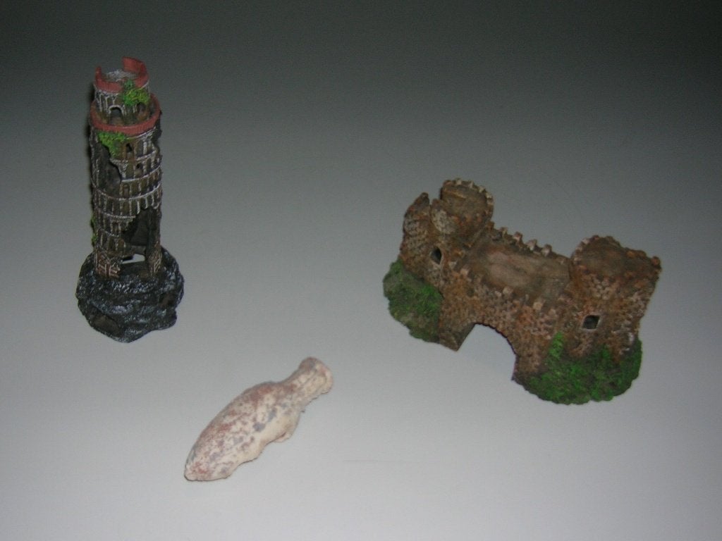 Aquarium decoratie, Ophalen, Zo goed als nieuw, Decoratie