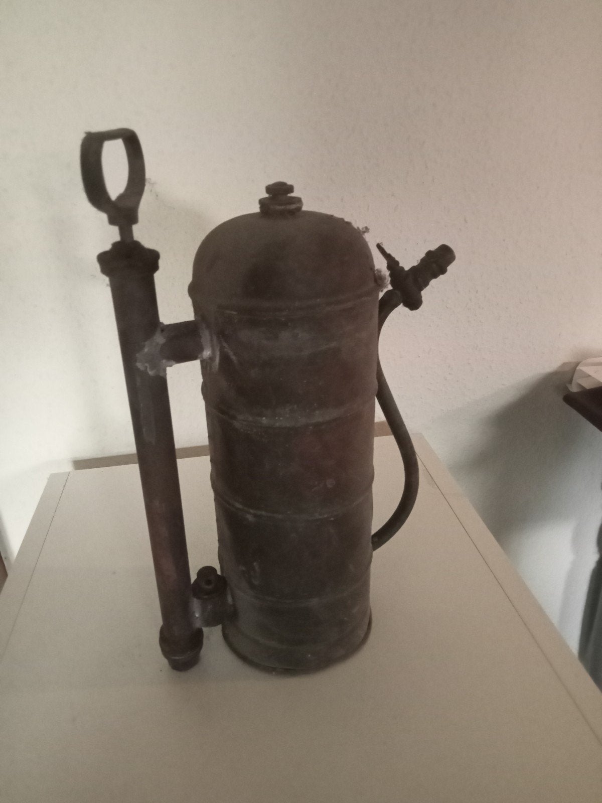 Ancien pulvérisateur vintage, Antiquités & Art, Enlèvement ou Envoi, Cuivre