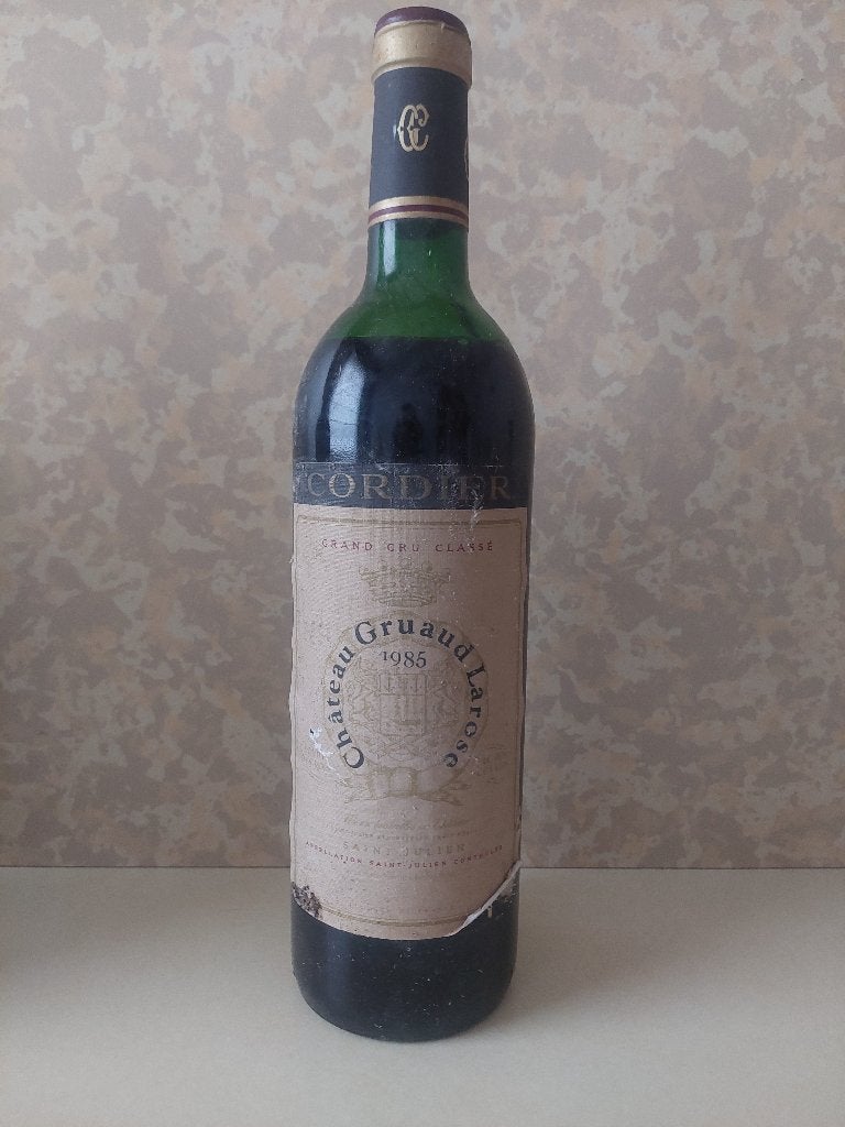 Chateau Gruaud Larose 1985 (2ième Grand Cru Classé), Verzamelen, Wijnen, Ophalen, Frankrijk, Zo goed als nieuw, Rode wijn