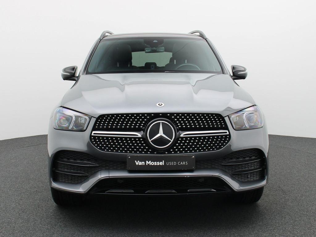 Mercedes-Benz GLE 350 de AMG LINE + LEDER + PANORAMISCH DAK, Auto's, Automaat, 4 cilinders, Automatische klimaatregeling, Plug-in hybride