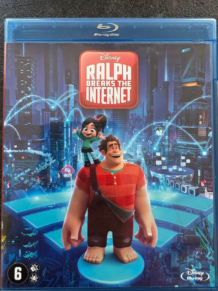 Ralph Breaks The Internet Blu-ray, Cd's en Dvd's, Blu-ray, Inclusief extra's, Film, Ophalen of Verzenden, Zo goed als nieuw
