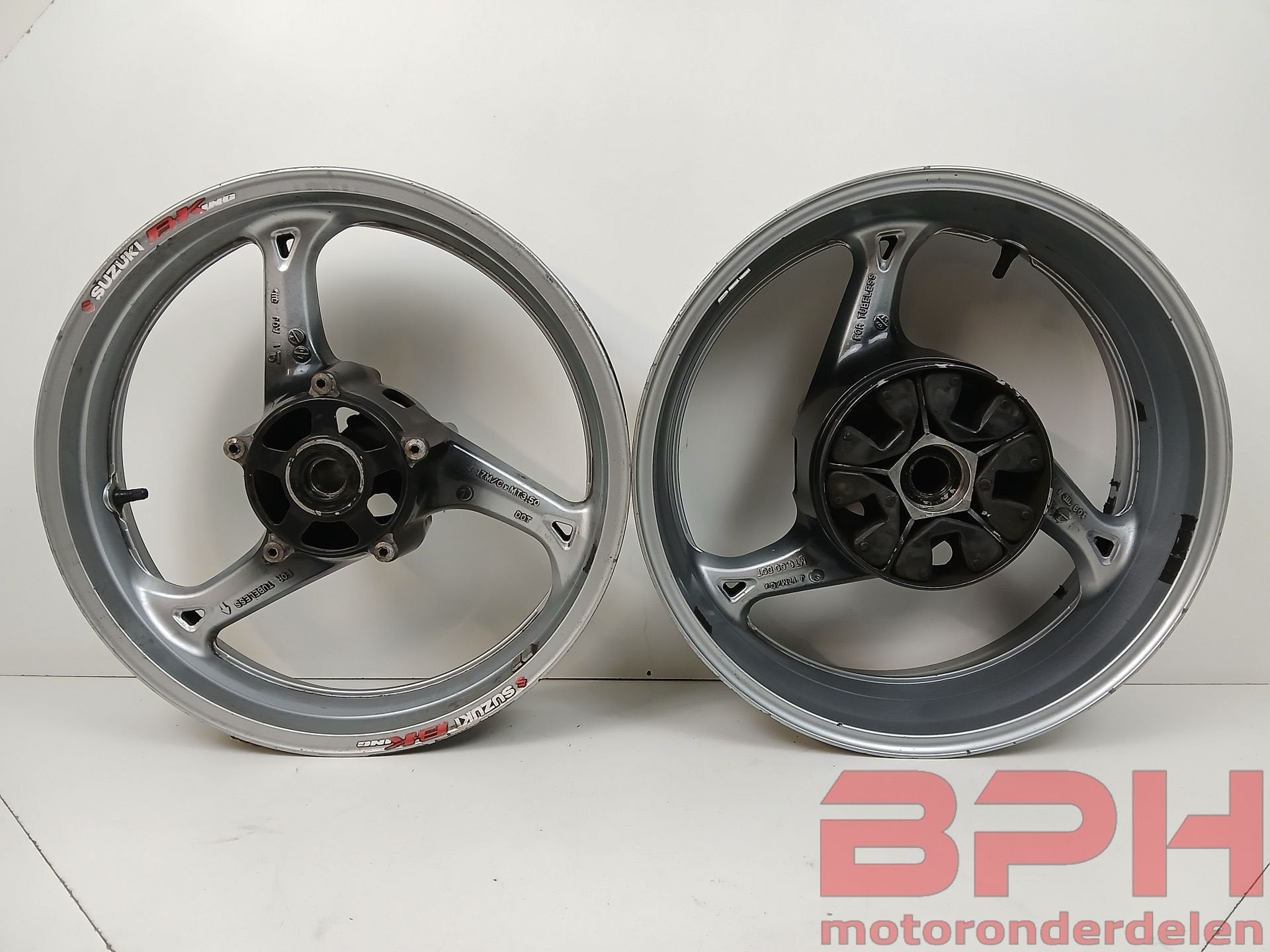 Velgen Suzuki GSX1300BK GSX1300 B-king Bking Hayabusa Velg w, Motoren, Gebruikt, -, -, Ophalen of Verzenden