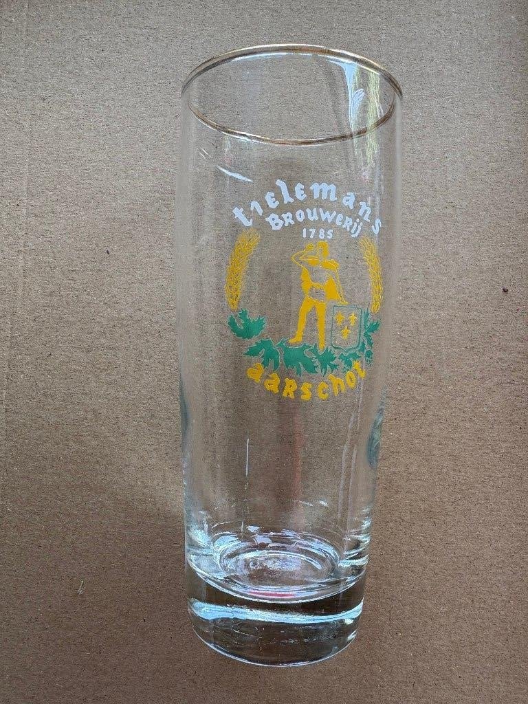 Tielemans brouwerij 1785 Aarschot, Ophalen of Verzenden, Gebruikt, Glas of Glazen, Overige merken