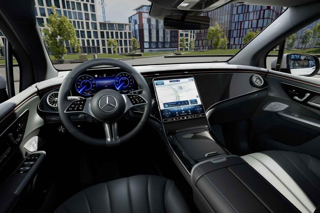 Mercedes-Benz EQE-Klasse 350+ SUV Business Line Panoramisch, Autos, Mercedes-Benz, 215 kW, Achat, 4 portes, Noir