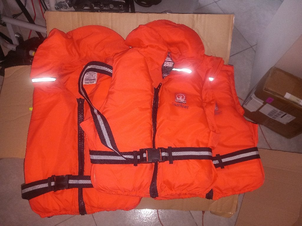 Lot van 15 reddingsvesten/ zwemvesten, Ophalen, Gebruikt, Overige typen