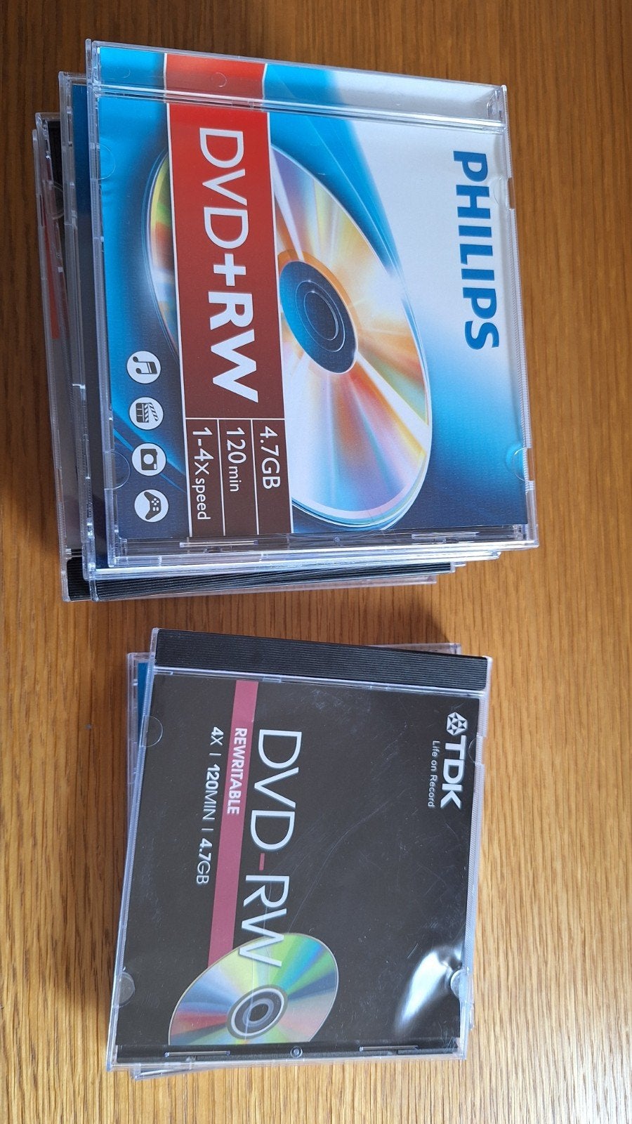 CD lege doosjes filmkes knutselen te bewaren 1€, Cd's en Dvd's, Ophalen