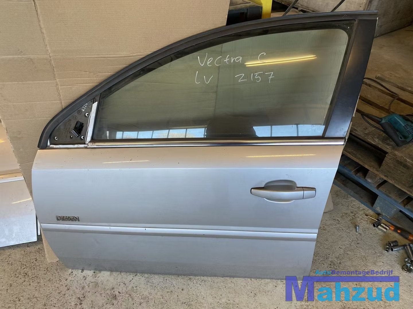 OPEL VECTRA C zilver Z157 Links voor deur portier, Opel Automobile GmbH, Porte, Avant, Opel