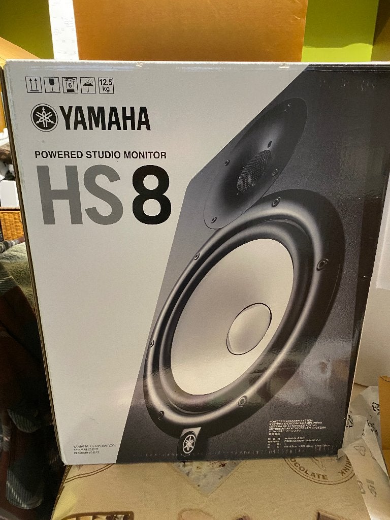 Yamaha HS8 actieve studiomonitor, Audio, Tv en Foto, Ophalen, Studiomonitor, Yamaha, Zo goed als nieuw