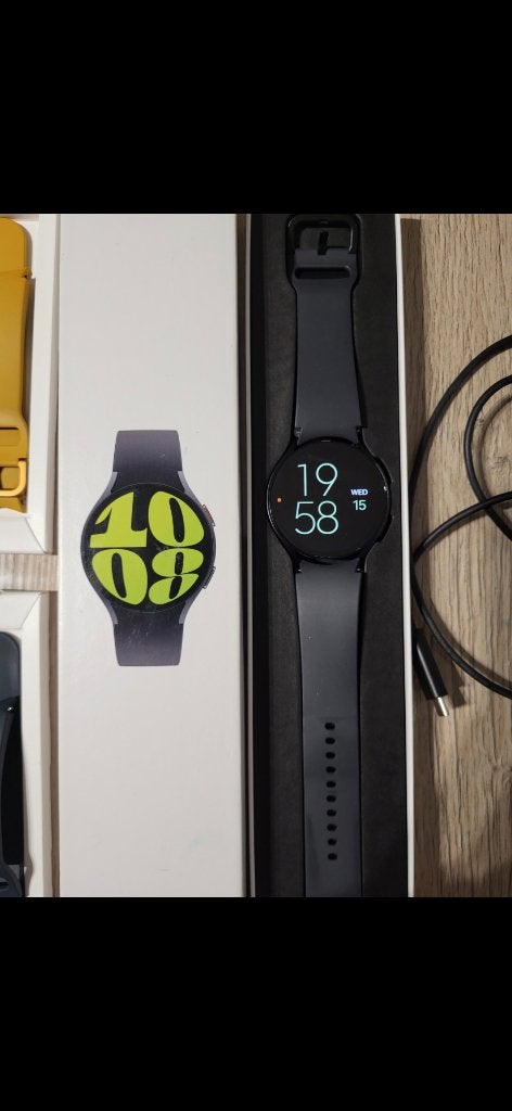 Samsung Galaxy watch 6 44mm, Gebruikt, Zwart, Ophalen of Verzenden, Hoogte