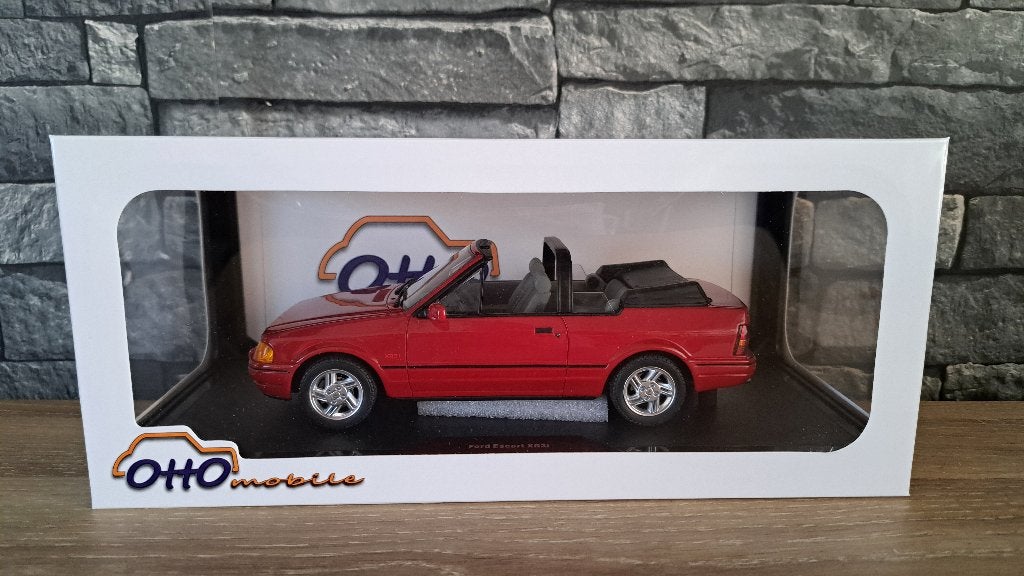 Ford Escort XR3i MK4 Cabriolet 1:18éme ottomobile, Hobby & Loisirs créatifs, Voitures miniatures | 1:18, Neuf, OttOMobile, Enlèvement ou Envoi
