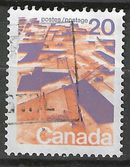 Canada 1972/1976 - Yvert 473 - Prairies canadiennes (ST), Envoi, Affranchi