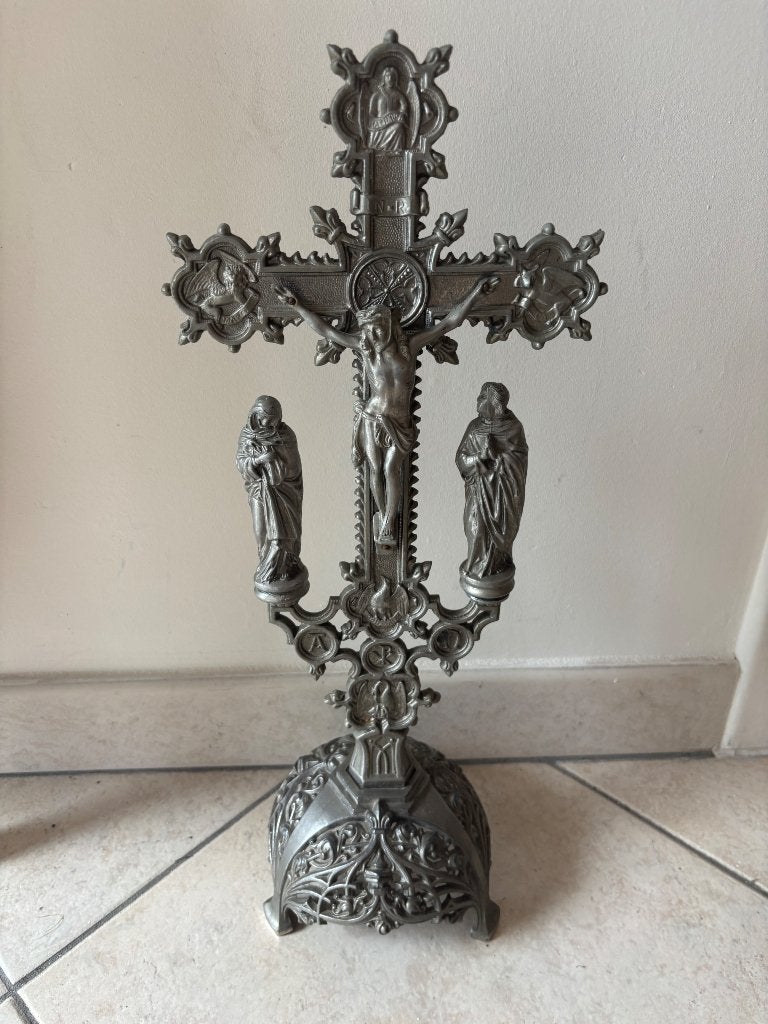 Antiek kruisbeeld, Antiek en Kunst, Antiek | Religieuze voorwerpen, Ophalen of Verzenden