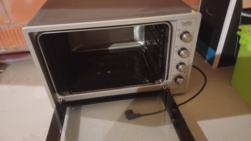 GRATIS vrijstaande oven, Ophalen, Gebruikt, Hete lucht, Oven