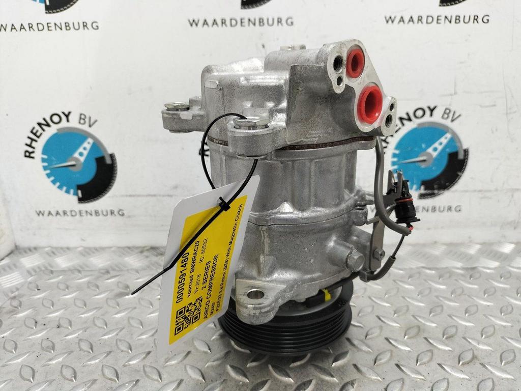 BMW 2 SERIES AIRCO COMPRESSOR / AIRCOPOMP 2018, Ophalen of Verzenden, Gebruikt, Stiba lid