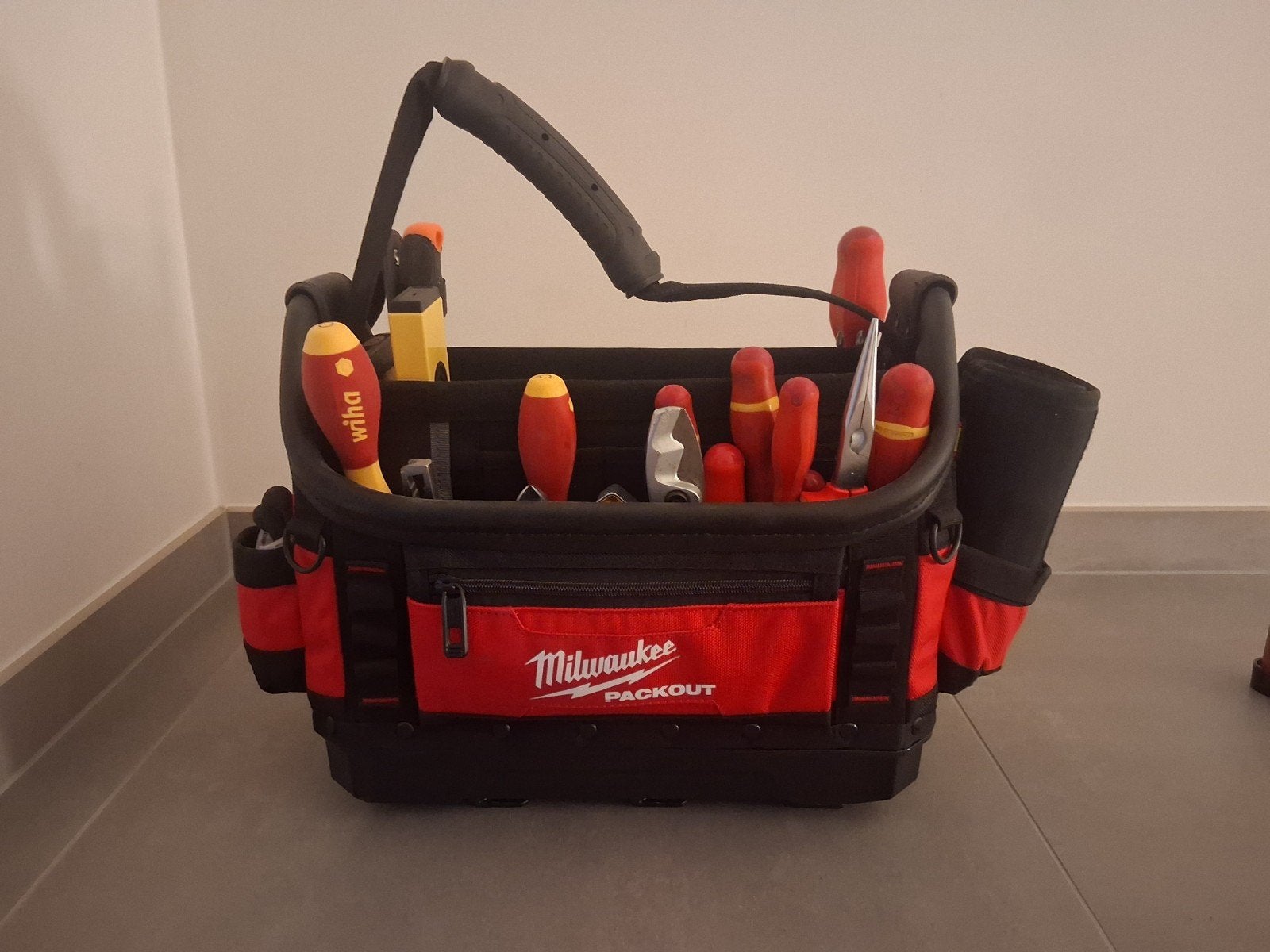 Sac à outils Milwaukee PACKOUT Pro 38 cm, Bricolage & Construction, Enlèvement ou Envoi, Comme neuf, Rangement d'outils, Milwaukee