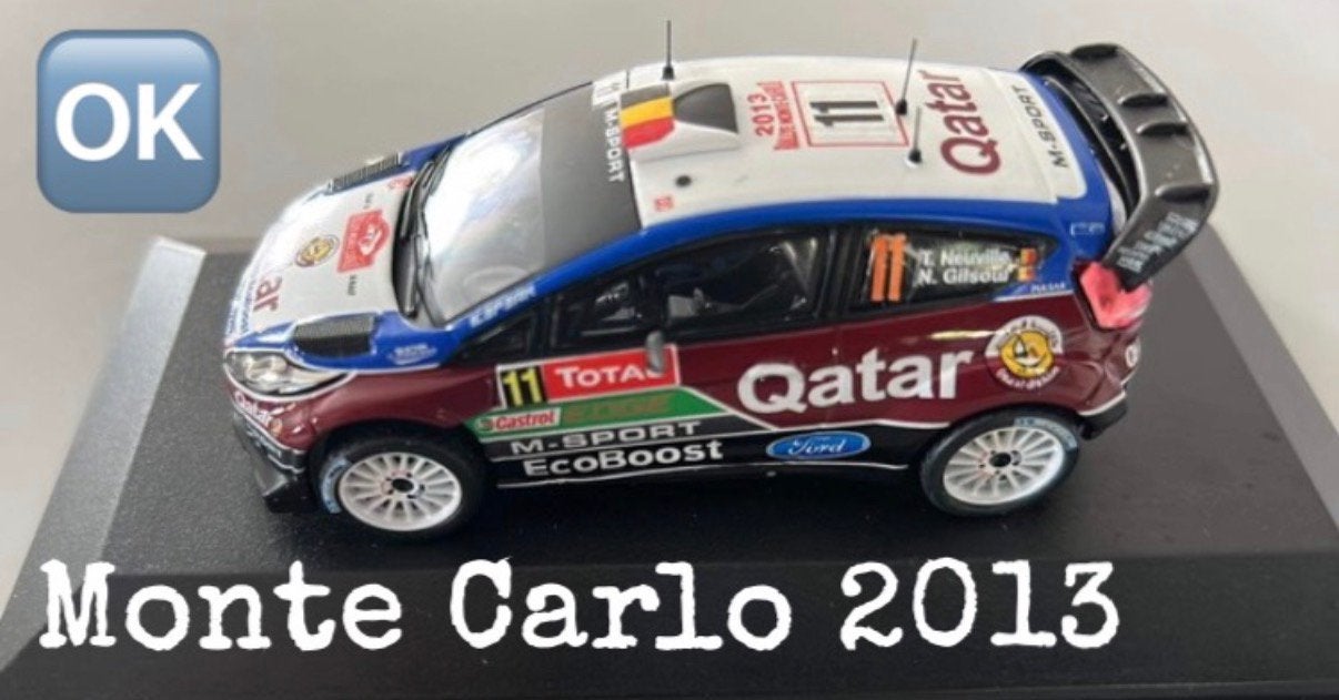 Ford Fiesta Thierry Neuville Monte Carlo 2013, Verzenden, Zo goed als nieuw
