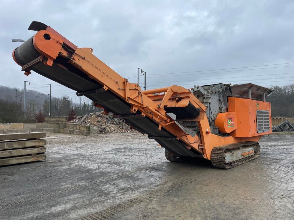 Concasseur Rockster R900, Enlèvement