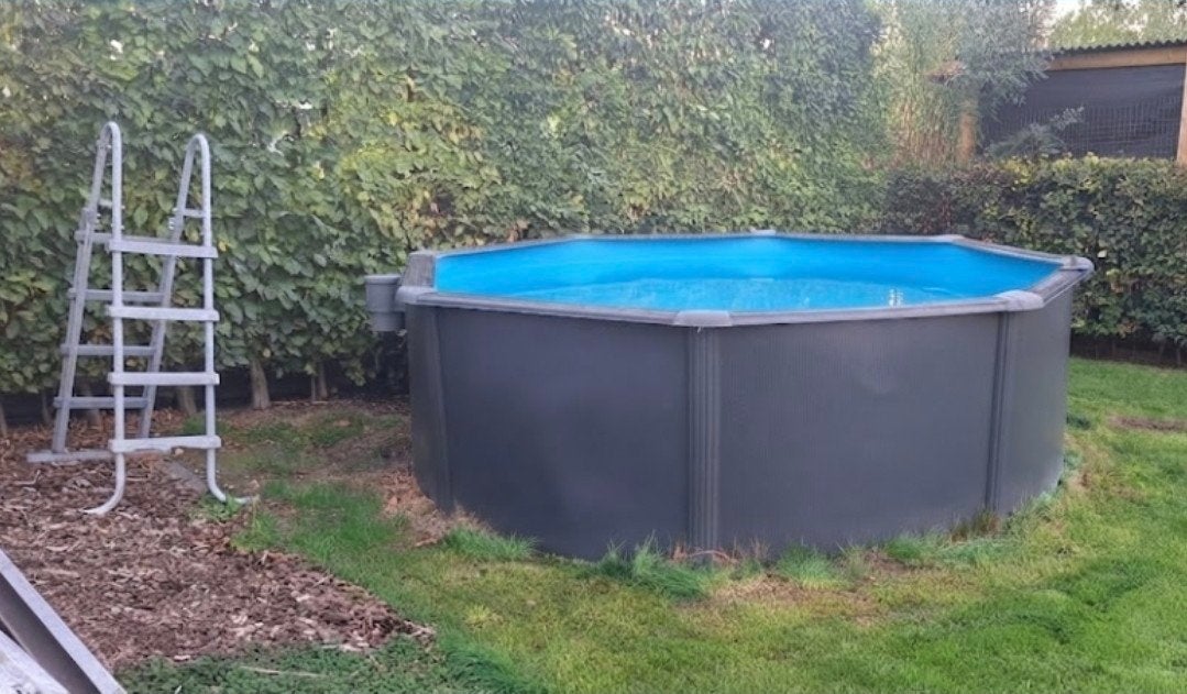 zwembad met accessoires, Tuin en Terras, Zwembaden, Ophalen
