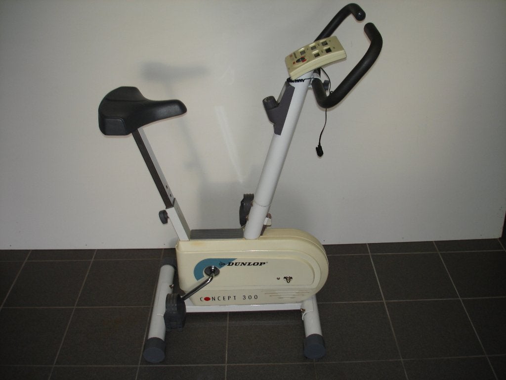 Dunlop home trainer Concept 300 met vliegwiel 10 kg., Ophalen, Gebruikt, Metaal, Benen