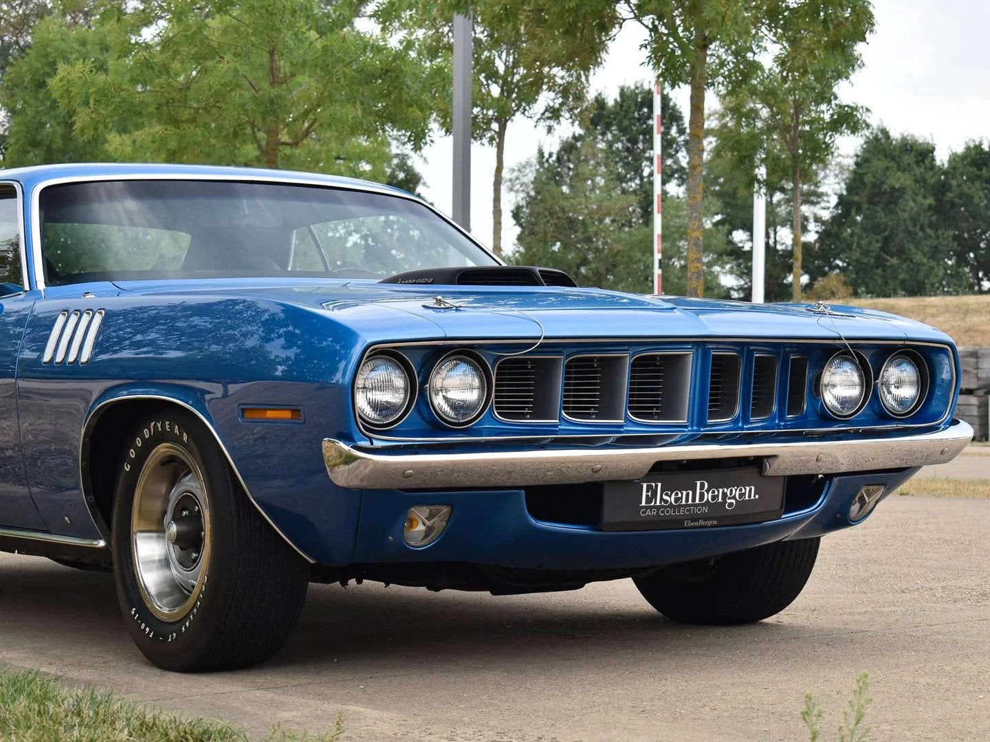 Plymouth Cuda 440-6 / B5 True Blue Metallic / Top Condition, foto 11