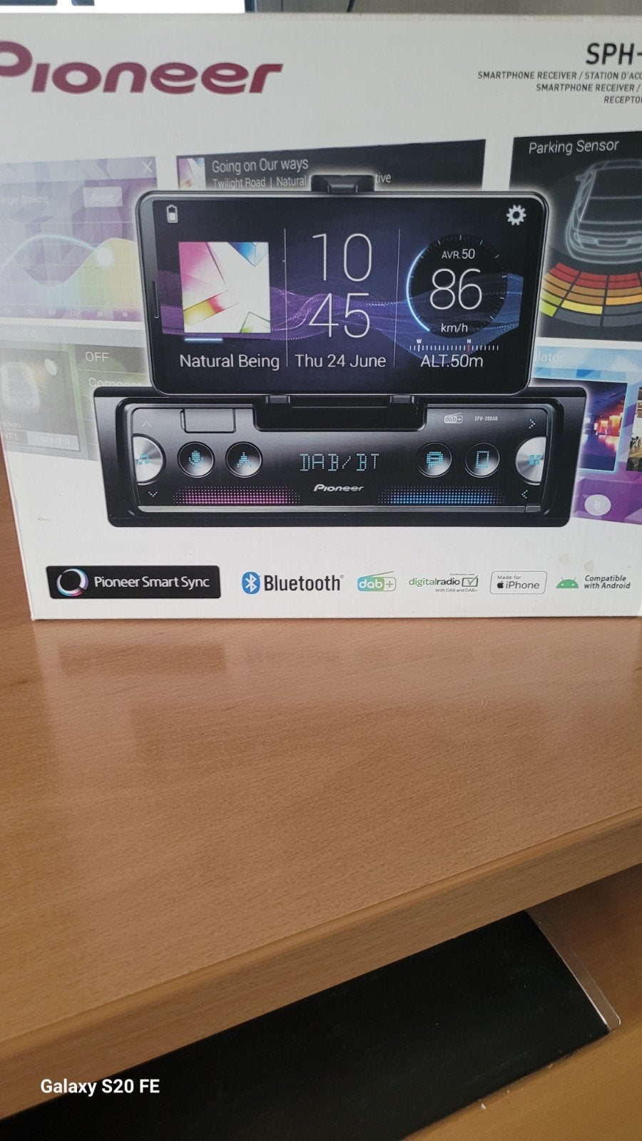 auto radio pioneer SPH 20DAB, Auto diversen, Ophalen, Gebruikt