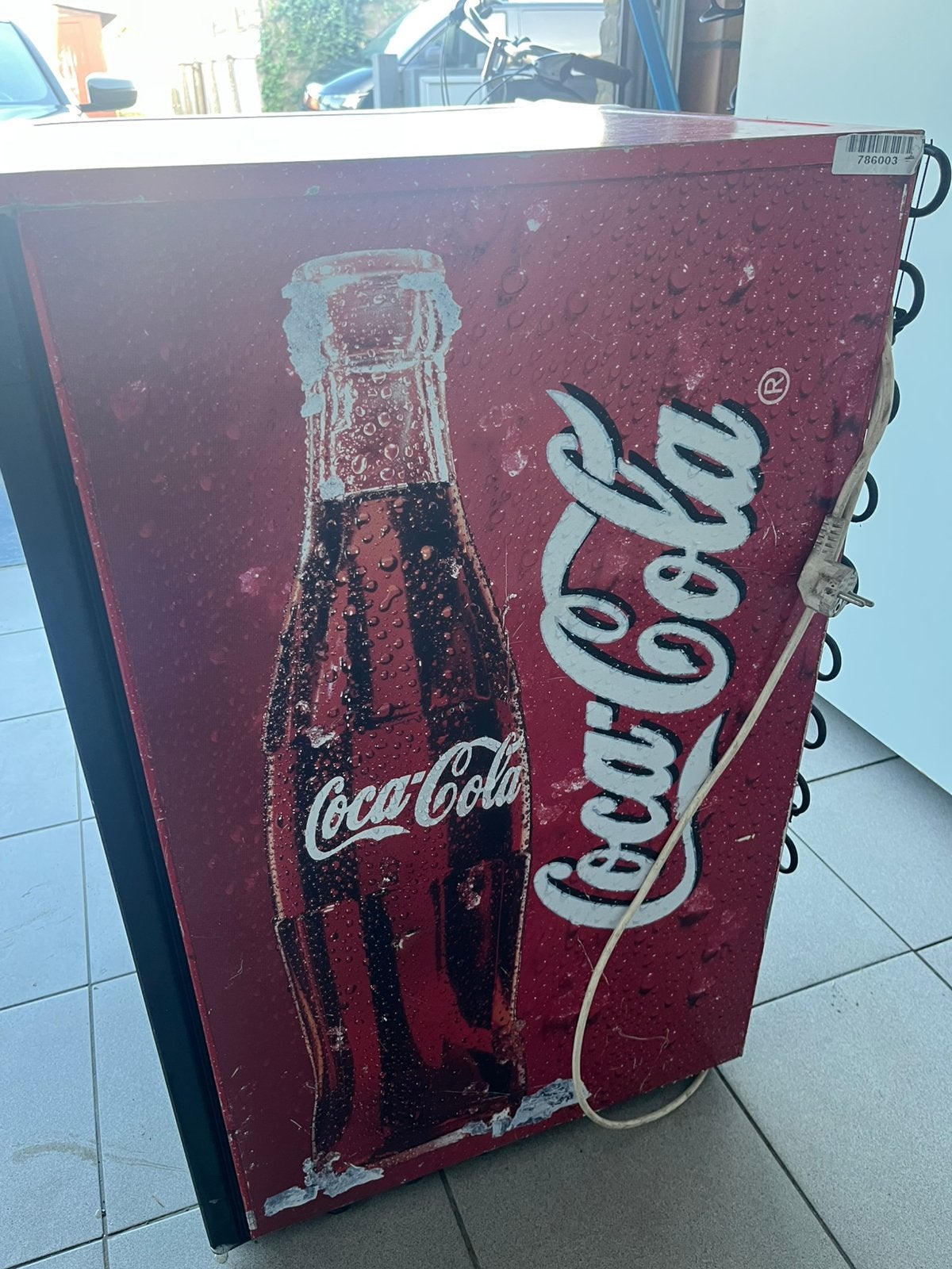 Frigo Coca Cola tafelmodel, Collections, Enlèvement, Utilisé