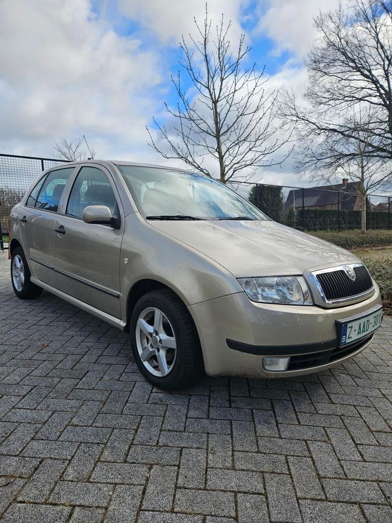 SKODA FABIA/1.2BENZINE/1EIGENAAR/€4/DEALER ONDERHOUDEN, Auto's, 135 g/km, Beige, Bedrijf, 5 deurs