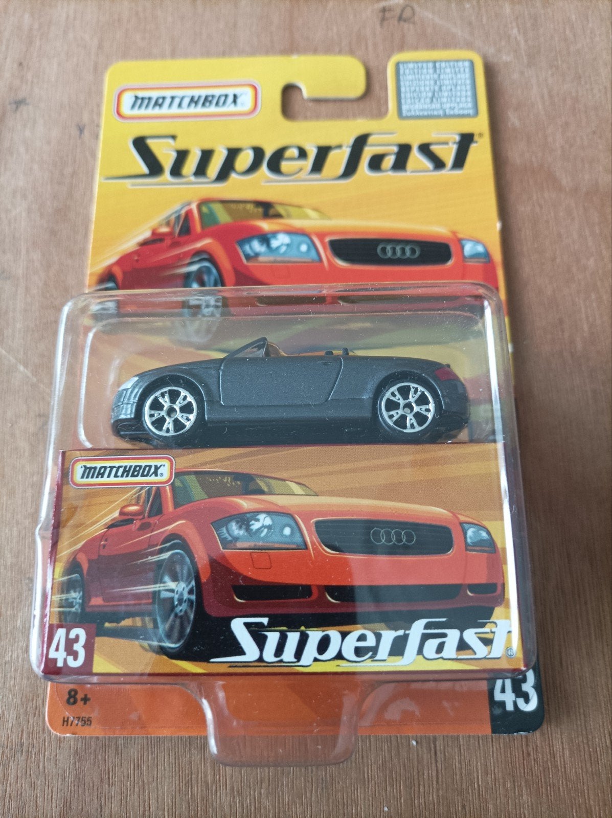 Boîte d'allumettes Superfast, Audi TT Roadster n 43, Enlèvement ou Envoi