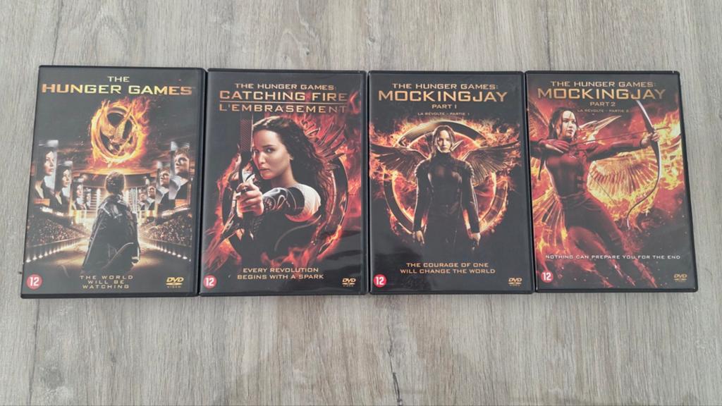 The Hunger Games - 4 DVD's, Cd's en Dvd's, Dvd's | Science Fiction en Fantasy, Ophalen of Verzenden